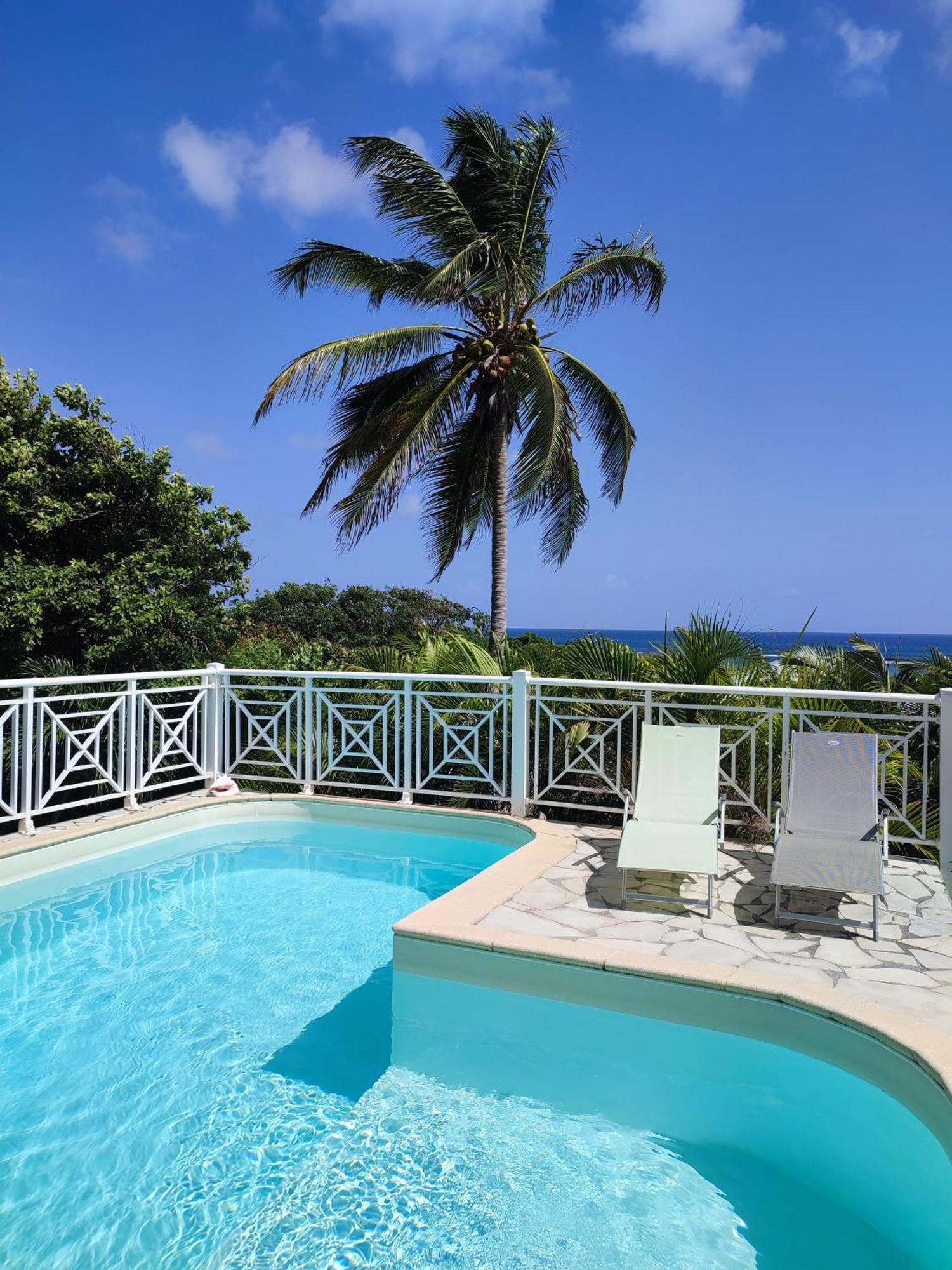 Villa Muscade Guadeloupe, Piscine, Vue Mer Et Acces Plage Saint-Francois  Exterior foto